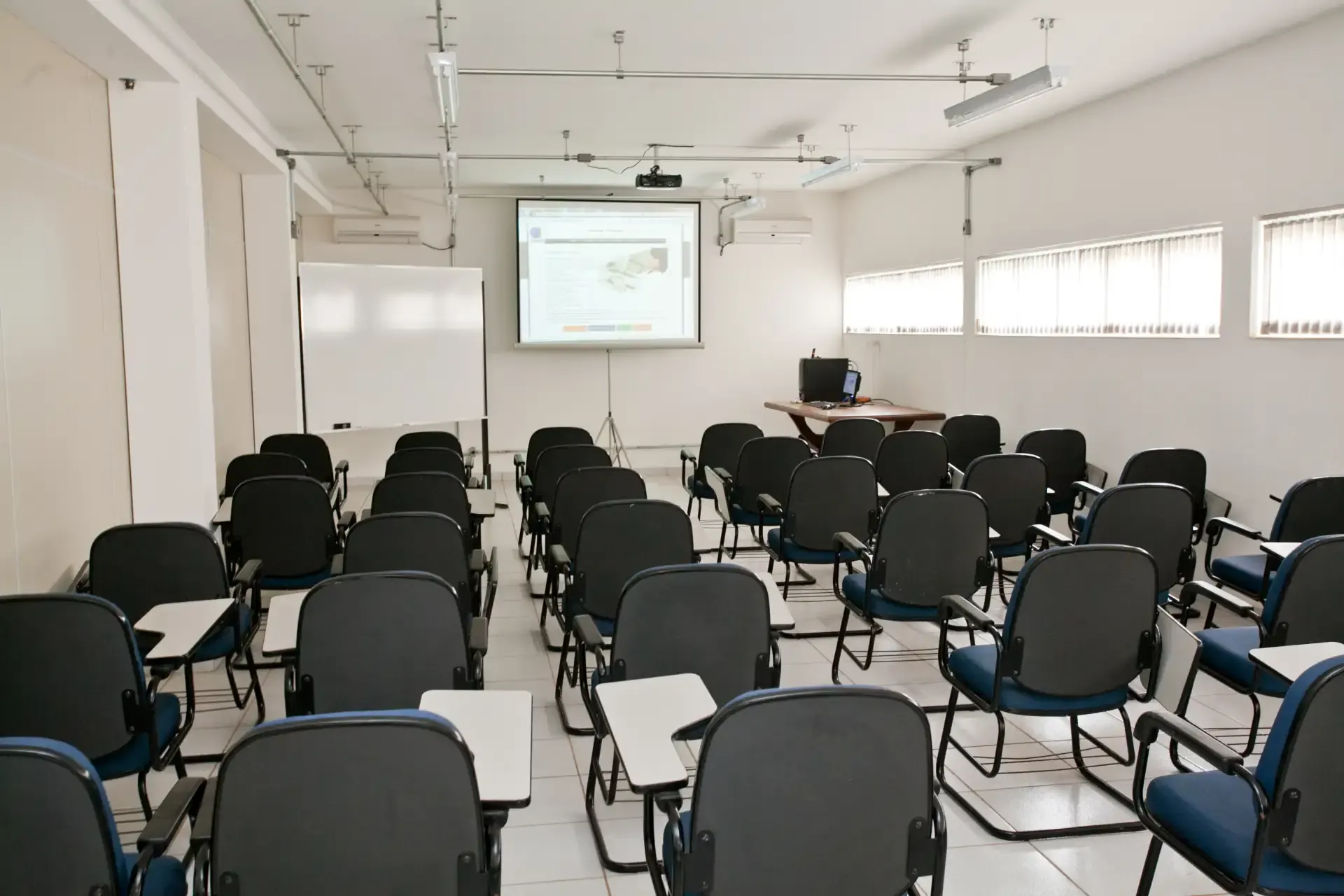 Sala de treinamentos da Fundação André Tosello